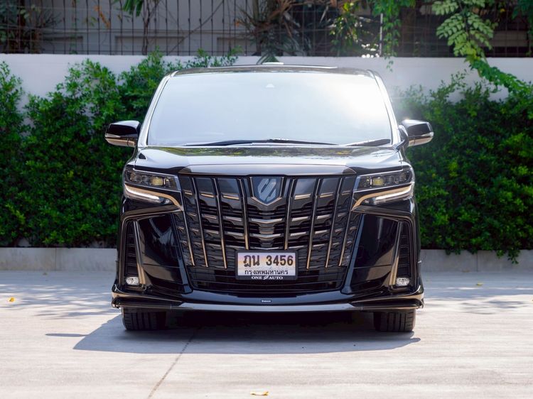 Toyota Alphard 2023 2.5 S C-Package Utility-car เบนซิน ไม่ติดแก๊ส เกียร์อัตโนมัติ ดำ รูปที่ 2