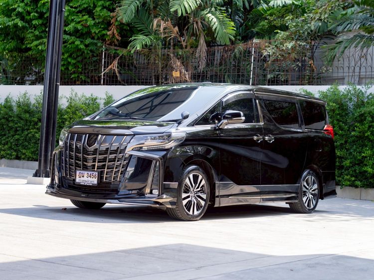 Toyota Alphard 2023 2.5 S C-Package Utility-car เบนซิน ไม่ติดแก๊ส เกียร์อัตโนมัติ ดำ รูปที่ 3