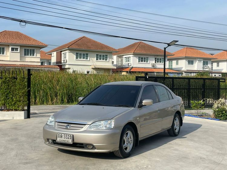 รถ Honda Civic 1.7 EXi สี บรอนซ์ทอง