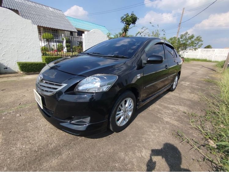 Toyota Vios 2012 1.5 E Sedan เบนซิน ไม่ติดแก๊ส เกียร์อัตโนมัติ ดำ รูปที่ 2