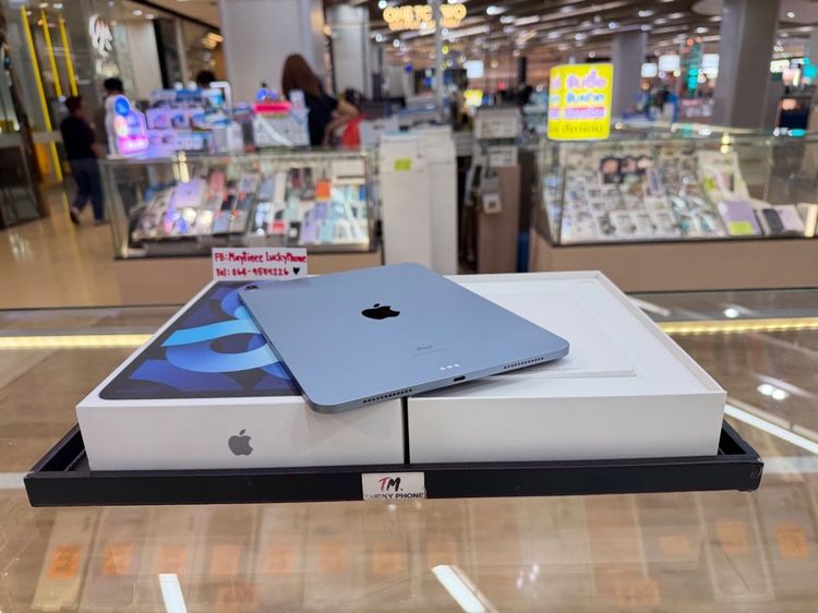 มีระบบผ่อน แบต100iPad Air4 ความจุ 256GB WiFi สีฟ้า เครื่องสวย  รูปที่ 7