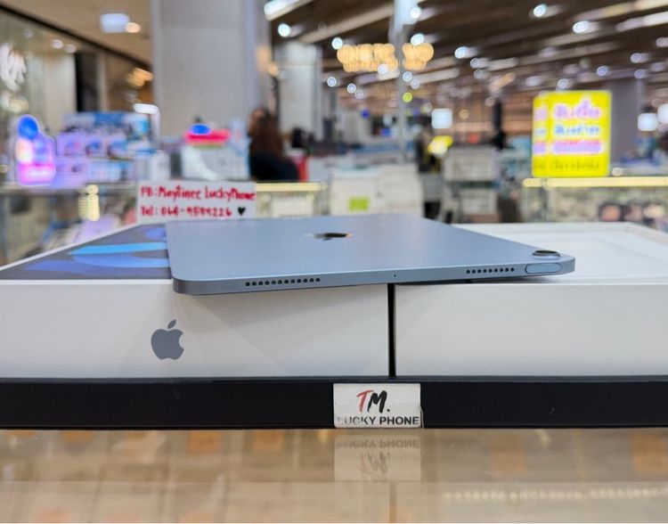 มีระบบผ่อน แบต100iPad Air4 ความจุ 256GB WiFi สีฟ้า เครื่องสวย  รูปที่ 6