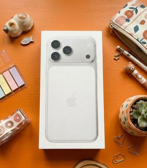 Apple 512 GB iphone17 pro max 512gb สาขาวิชา มือ1 new เครื่องไทย ประกันศูนย์เต็ม1ปี รับเงิน รับรูดบัตร