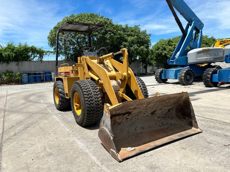 รถตักล้อยาง MITSUBISHI   รุ่น WS300A บุ้งกี๋ 0.5 คิว ยกสูง 3 เมตร รถเก่านอกนำเข้า  รูปที่ 8