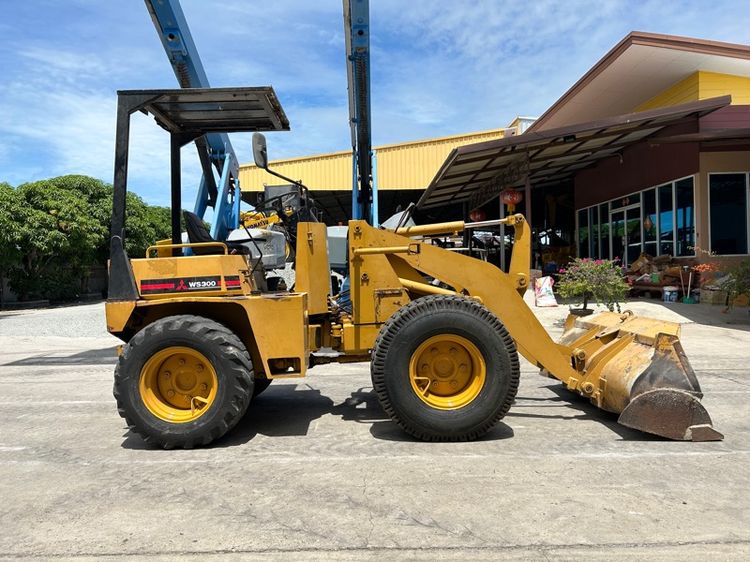 รถตักล้อยาง MITSUBISHI   รุ่น WS300A บุ้งกี๋ 0.5 คิว ยกสูง 3 เมตร รถเก่านอกนำเข้า  รูปที่ 9