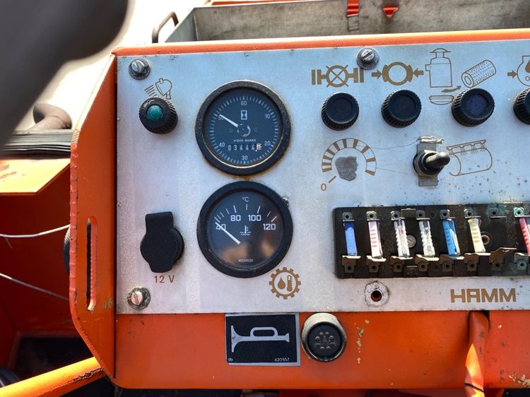 รถบด 3 ล้อเหล็ก   HAMM  รุ่น HW90-10 หนัก 10ตัน  รถเก่านอกนำเข้า  รูปที่ 10