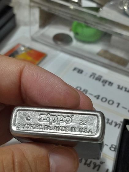 zippo รุ่น 49789 ของใหม่ไม่ผ่านการใช้งานรับประกันของแท้ รูปที่ 8