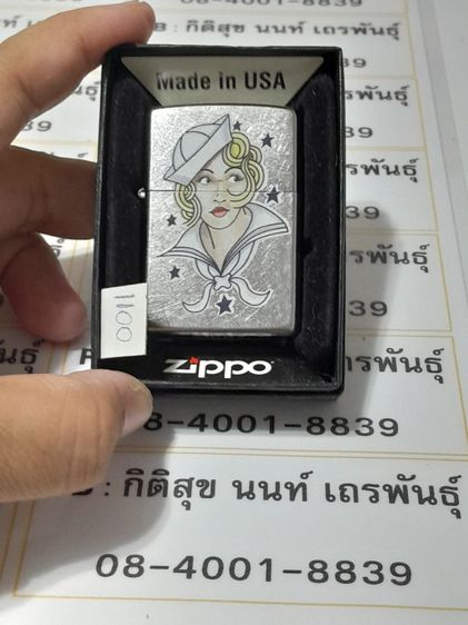 zippo รุ่น 49789 ของใหม่ไม่ผ่านการใช้งานรับประกันของแท้