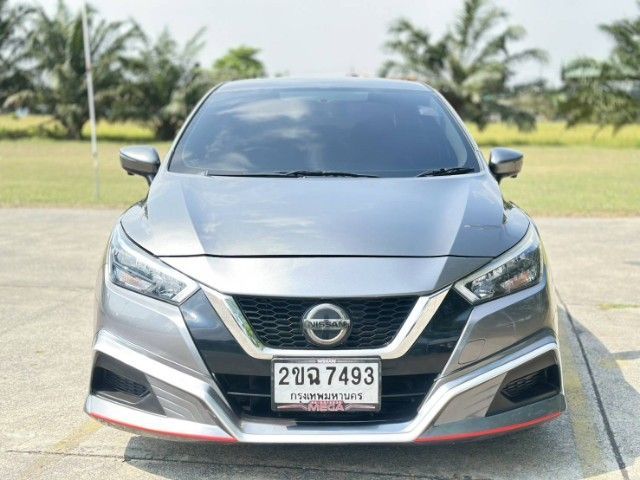Nissan Almera 2021 1.2 V Sedan เบนซิน ไม่ติดแก๊ส เกียร์อัตโนมัติ เทา รูปที่ 4