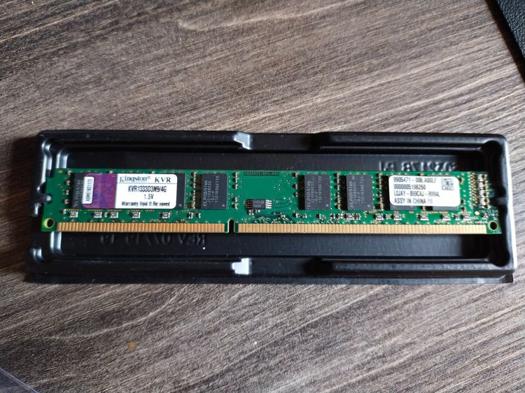 Ram Kingston DDR3 Ram 4GB 1333mhz มือสองสภาพดี x3 ชิ้นละ 80 บาท รูปที่ 3