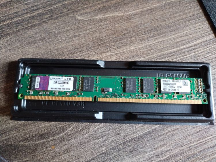 Ram Kingston DDR3 Ram 4GB 1333mhz มือสองสภาพดี x3 ชิ้นละ 80 บาท รูปที่ 4