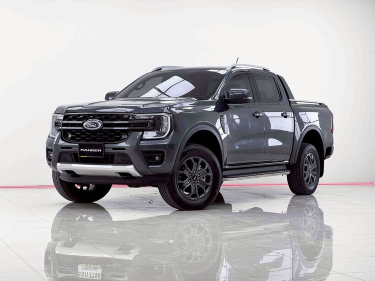 รถ Ford Ranger 2.0 Bi-Turbo Hi-Rider Wildtrak สี เทา