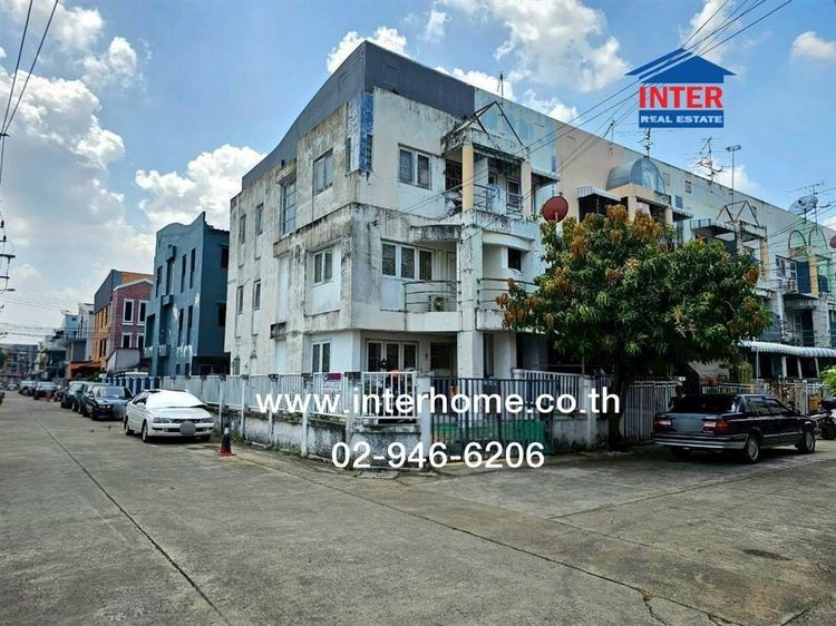 ทาวน์เฮ้าส์ 3 ชั้น 25.4 ตร.ว. หมู่บ้านธันยกานต์มัยลาภ ใกล้รถไฟฟ้าสายสีชมพู สถานีมัยลาภ ใกล้ตลาดหัวมุม ถนนประเสริฐมนูกิจ29 ถนนซอยรามอินทรา14 