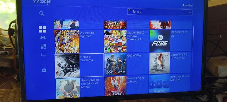 ps4 fat 500gb แปลงลงเกมส์เต็มความจุ รูปที่ 4