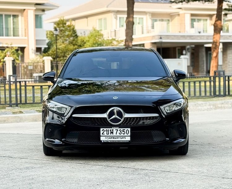 Mercedes-Benz A-Class 2021 A200 Sedan เบนซิน ไม่ติดแก๊ส เกียร์อัตโนมัติ ดำ รูปที่ 2