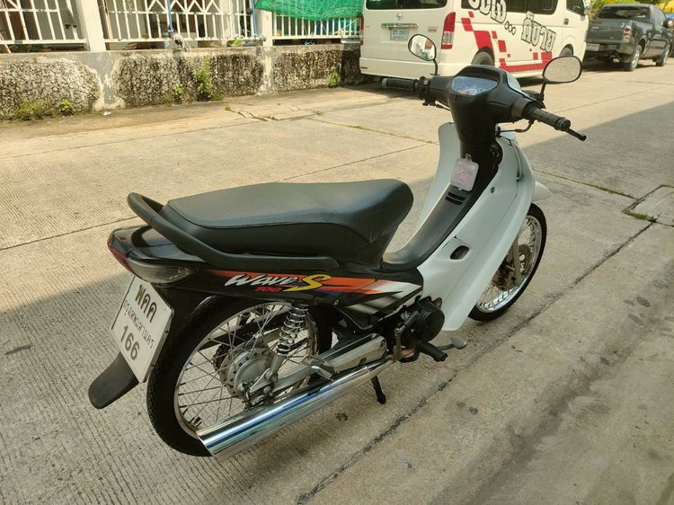 🛵ยังไงก็ขาย WAVE100 ปี 47(งดต่อ) เครื่องดี สีสวย สตาร์ทเท้า เล่มชุดโอนครบ+เปลี่ยนถ่ายน้ำมันเครื่องฟรี ไม่มีส่งฟรี รูปที่ 7