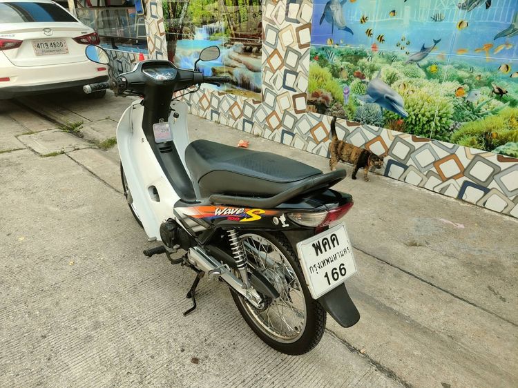 🛵ยังไงก็ขาย WAVE100 ปี 47(งดต่อ) เครื่องดี สีสวย สตาร์ทเท้า เล่มชุดโอนครบ+เปลี่ยนถ่ายน้ำมันเครื่องฟรี ไม่มีส่งฟรี รูปที่ 6