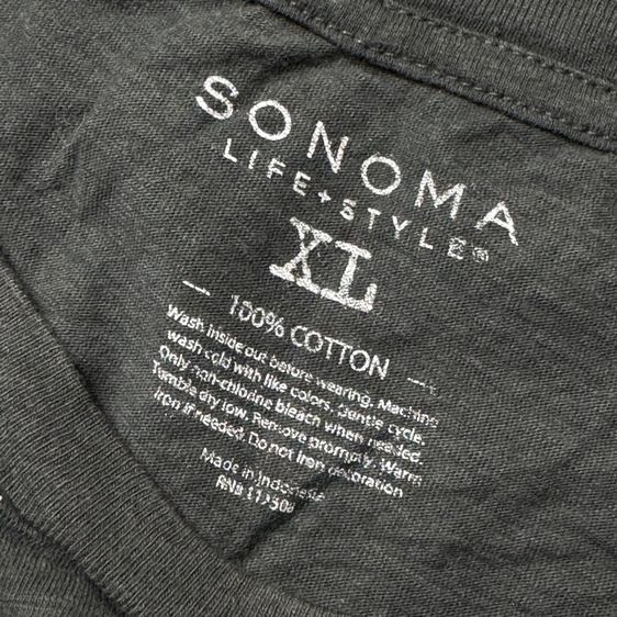 เสื้อยืด Sonoma ผ้านิ่ม Size XL รูปที่ 6