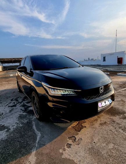 Honda City 2022 1.0 RS Sedan เบนซิน ไม่ติดแก๊ส เกียร์อัตโนมัติ ดำ รูปที่ 4