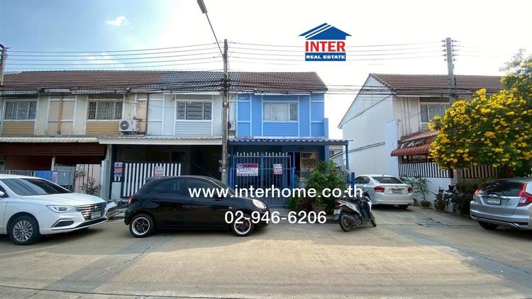 ทาวน์เฮ้าส์ 2 ชั้น 21.8 ตร.ว. หมู่บ้านพฤกษา48 อ้อมใหญ่–เพชรเกษม ซอยวัดอ้อมใหญ่ ถนนเพชรเกษม สามพราน นครปฐม