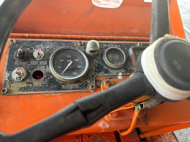 รถบดล้อหน้าเหล็กล้อหลังยาง SAKAI รุ่น TG25  ขนาด 2.5 ตัน  รถเก่านอกนำเข้า  รูปที่ 11