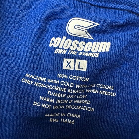 เสื้อยืด Colosseum ใหม่มือหนึ่ง​ Size XL รูปที่ 6