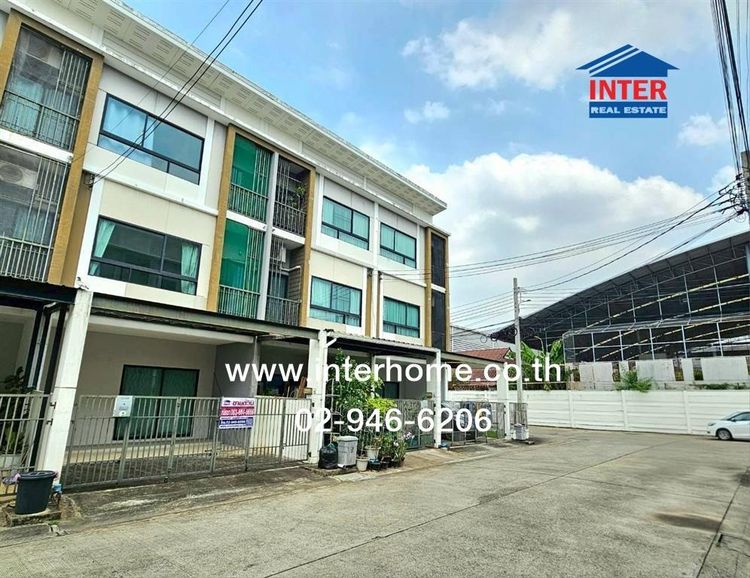 ทาวน์โฮม 3 ชั้น 19.4 ตร.ว. หมู่บ้านพาทิโอวิภาวดี-สรงประภา ใกล้ตลาดบุญอนันต์ ตลาดโอโซนวัน ซอยประชาอุทิศ ถนนสรงประภา ถนนประชาอุทิศ เขตดอนเมือง
