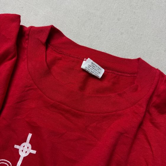 เสื้อยืดผ้าบาง 80s Velva Sheen made in USA Size XL รูปที่ 7