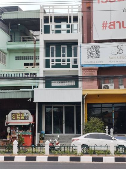 ขาย-เช่า ตึกริมถ.เอกชัย(มหาชัย) ตกแต่งพร้อม ใกล้ร.ร เอกชัย