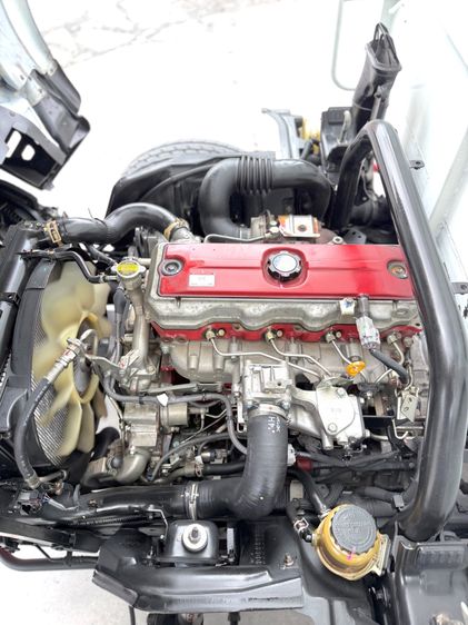 รถ HINO 300 ATOM ( 4 ล้อป้ายเล็ก ไม่ติดเวลา)  ปี 2564 กะบะเหล็กคอกสูง ยาว 3.50 ม. รูปที่ 12