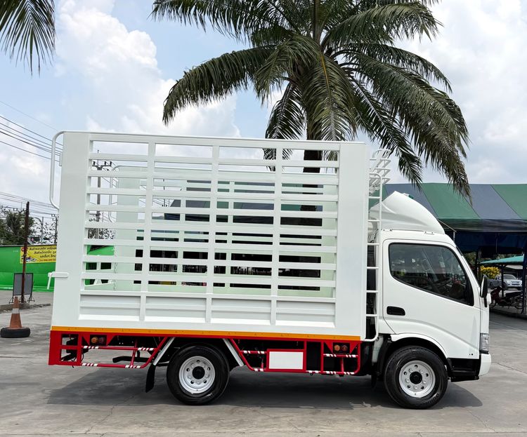 รถ HINO 300 ATOM ( 4 ล้อป้ายเล็ก ไม่ติดเวลา)  ปี 2564 กะบะเหล็กคอกสูง ยาว 3.50 ม. รูปที่ 7