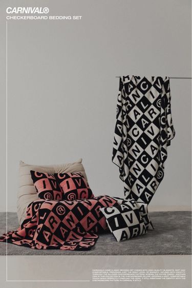 ผ้าห่ม CARNIVAL CHECKERBOARD BLANKET รูปที่ 5
