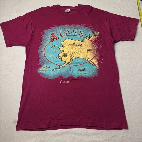 เสื้อยืด 90s Alaska Size XL รูปที่ 2