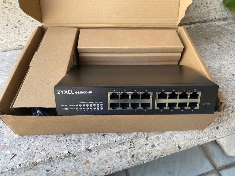 Switch Hub Zyxel GS1900-16