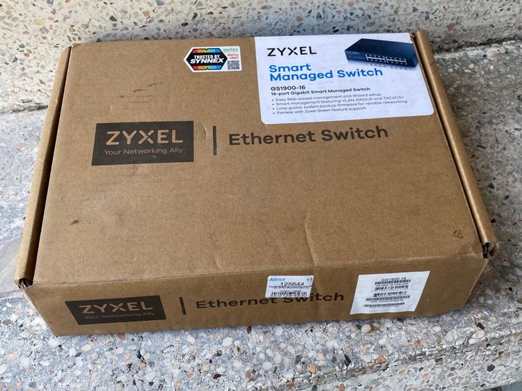Switch Hub Zyxel GS1900-16 รูปที่ 4