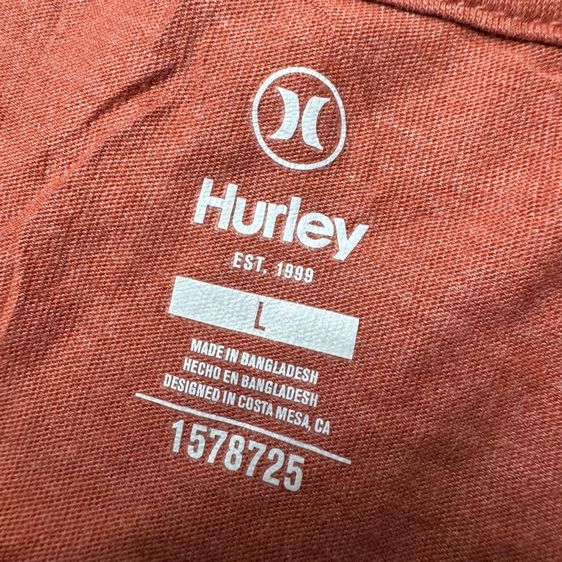 เสื้อยืด Hurley Skateboard ผ้านิ่ม Size L รูปที่ 5