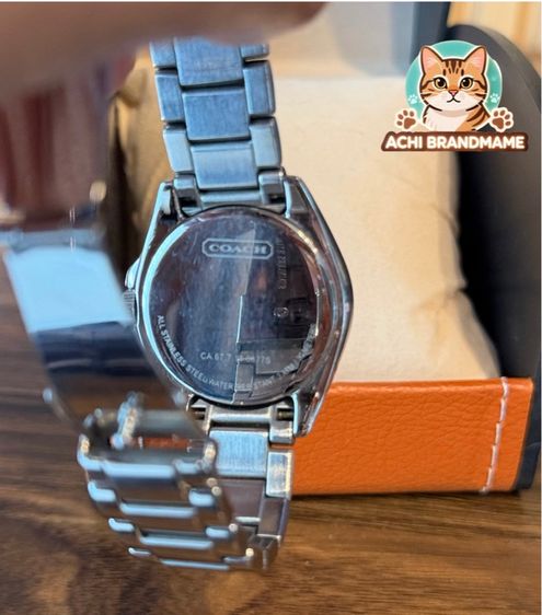 นาฬิกาข้อมือCoachของแท้มือสอง รูปที่ 3