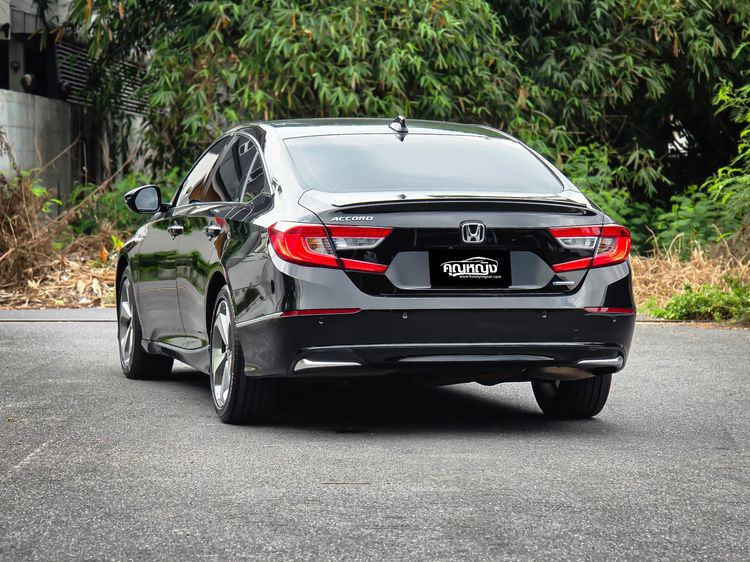 Honda Accord 2020 2.0 Hybrid Tech Sedan ไฮบริด ไม่ติดแก๊ส เกียร์อัตโนมัติ ดำ รูปที่ 2