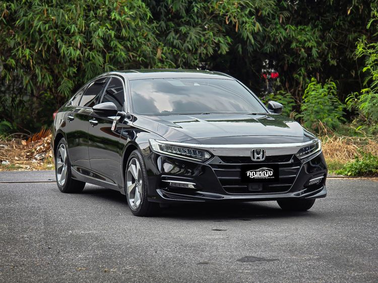 Honda Accord 2020 2.0 Hybrid Tech Sedan ไฮบริด ไม่ติดแก๊ส เกียร์อัตโนมัติ ดำ