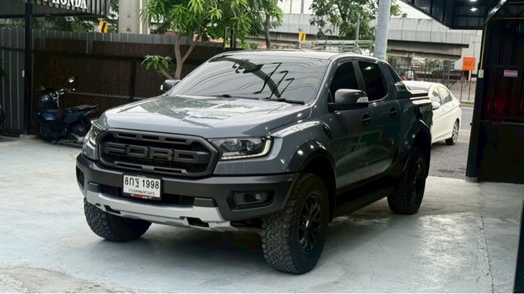 รถ Ford Ranger 2.0 Bi-Turbo 4WD สี เทา