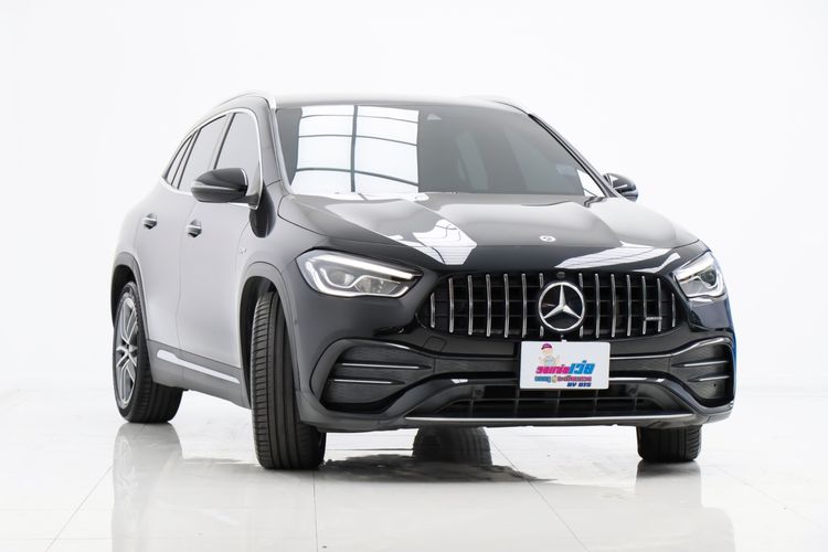 Mercedes-Benz GLA-Class 2021 GLA35 Sedan เบนซิน ไม่ติดแก๊ส เกียร์อัตโนมัติ ดำ รูปที่ 4