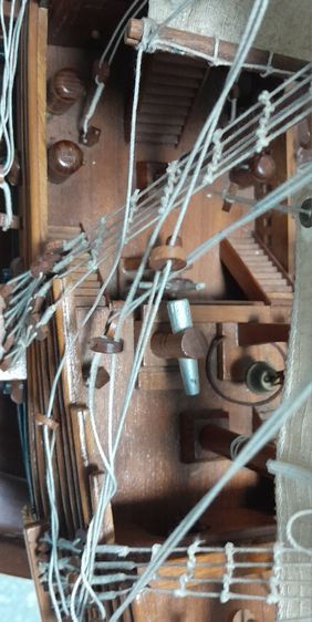 ขายเรือไม้จำลอง Mayflower(งานฝีมือหางดง จ.เชียงใหม่) ประณีตมาก รูปที่ 9