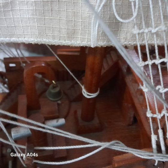 ขายเรือไม้จำลอง Mayflower(งานฝีมือหางดง จ.เชียงใหม่) ประณีตมาก รูปที่ 11