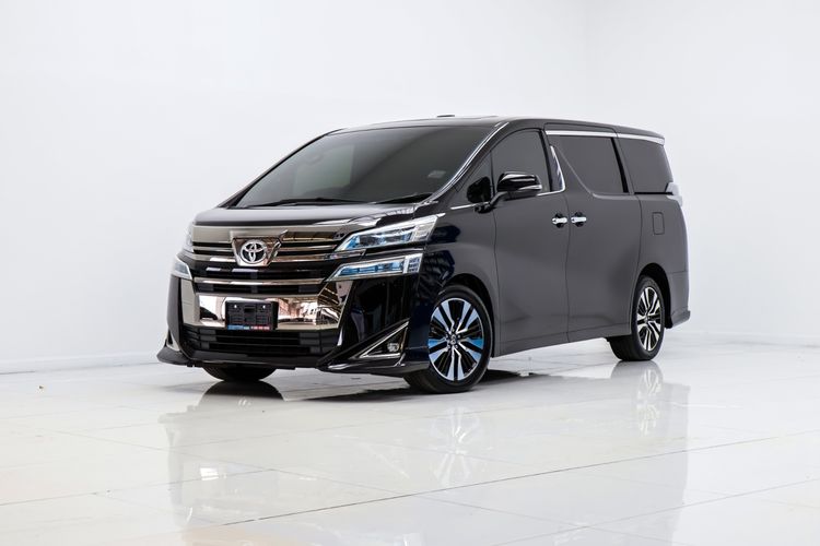 รถ Toyota Vellfire 2.5 Z G Edition สี ดำ