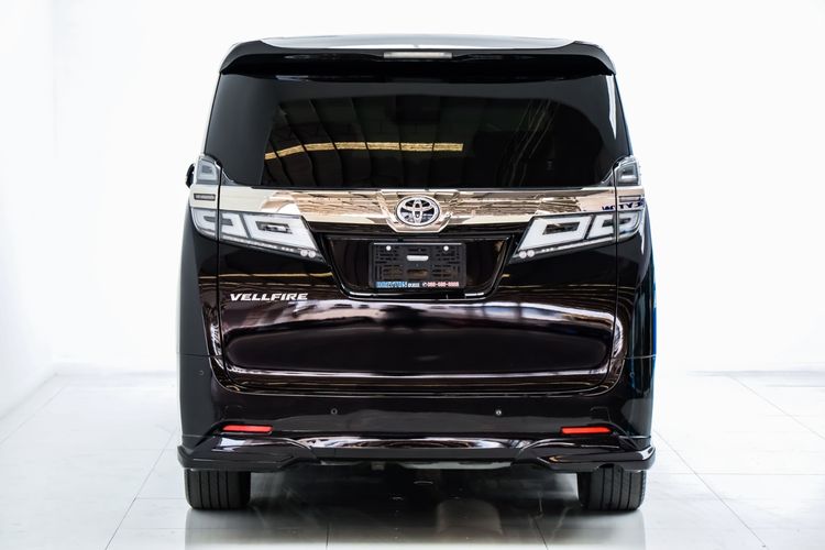 Toyota Vellfire 2019 2.5 Z G Edition Van เบนซิน ไม่ติดแก๊ส เกียร์อัตโนมัติ ดำ รูปที่ 3