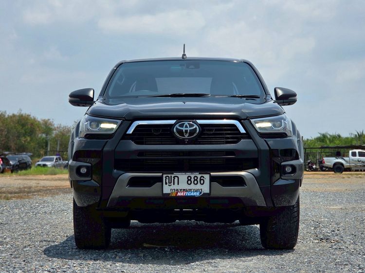 Toyota Hilux Revo 2023 Double Cab Prerunner 2x4 2.4 Rocco Pickup ดีเซล ไม่ติดแก๊ส เกียร์อัตโนมัติ เทา รูปที่ 2