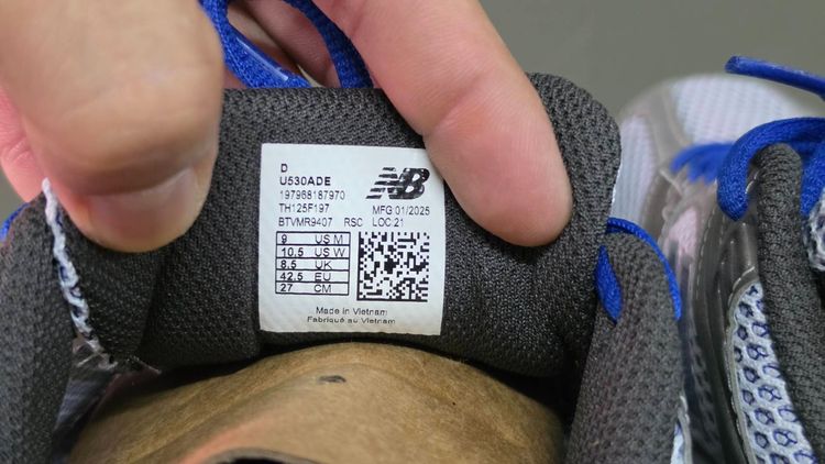 รองเท้า NEW BALANCE 530 EU 42.5 สภาพเหมือนใหม่ 99.99  รูปที่ 6