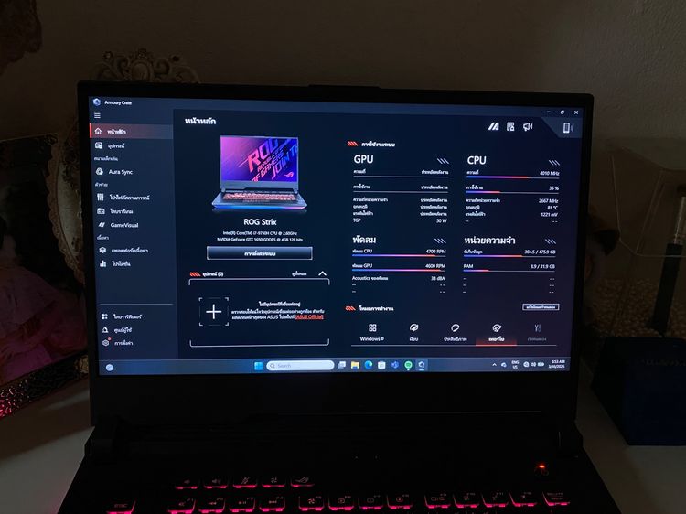 ASUS ROG STRIX G531GT-AL017T รูปที่ 2