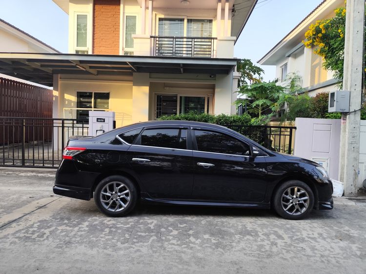 Nissan Sylphy 2015 1.6 SV Sedan เบนซิน ไม่ติดแก๊ส เกียร์อัตโนมัติ ดำ รูปที่ 3
