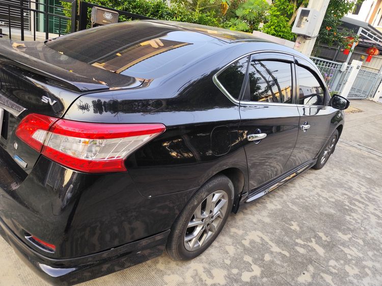 Nissan Sylphy 2015 1.6 SV Sedan เบนซิน ไม่ติดแก๊ส เกียร์อัตโนมัติ ดำ รูปที่ 4